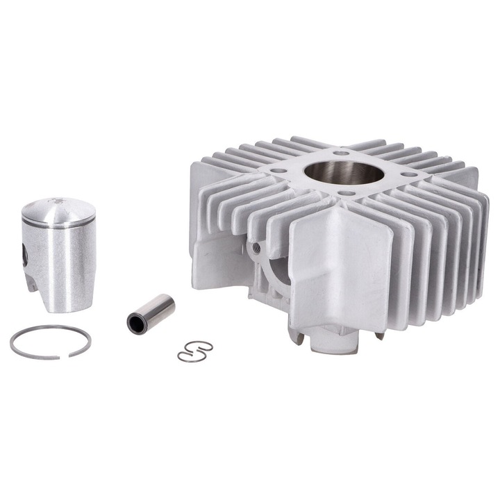 Kit cilindru DMP 6 canale 50cc 38mm pentru moped Puch, montaj direct, 2 timpi