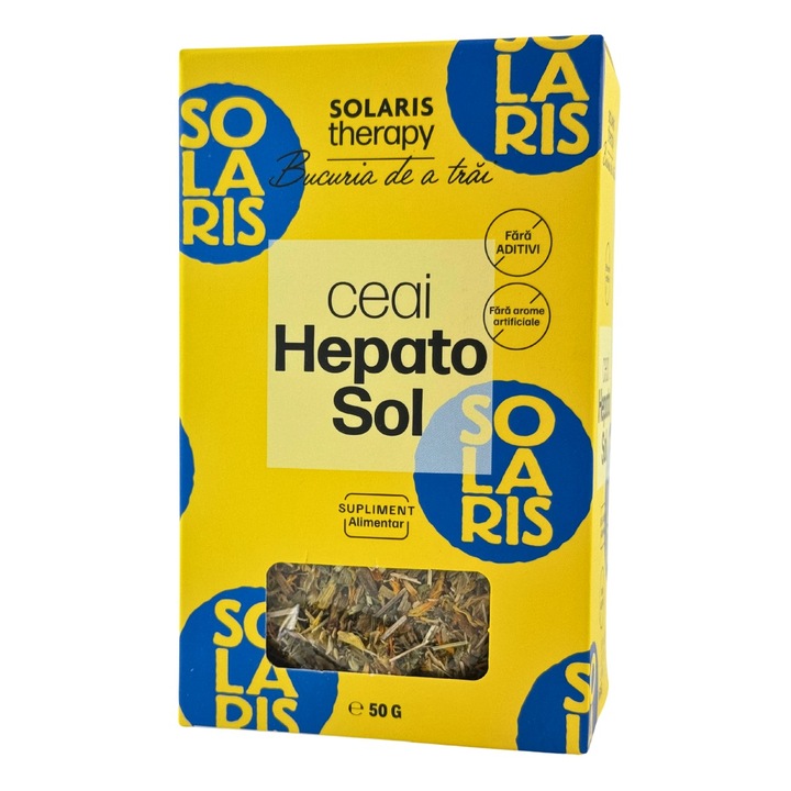 Solaris gyógytea, Hepatosol, 50g