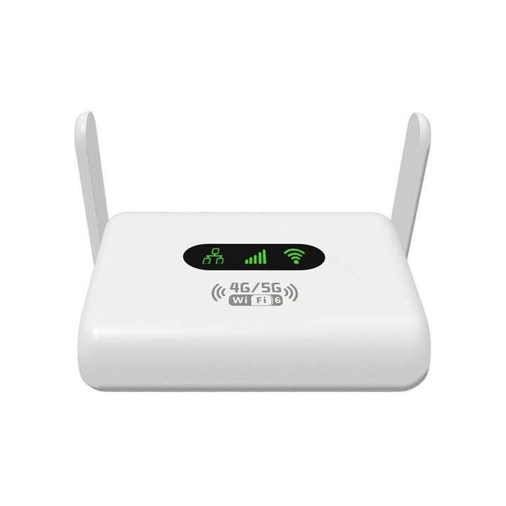 Router 4G CPE, fehér, 300 Mbps, 20x16.6x6cm, komplett szett