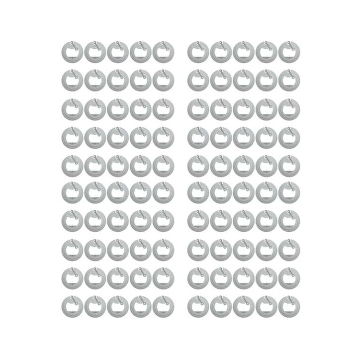 100 db NFC NTAG213 öntapadós címke készlet, 25mm, víz- és olajálló, olvasási távolság 0-10cm