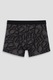 LC WAIKIKI, Set de boxeri cu imprimeu - 3 perechi, Negru/Maro/Gri inchis