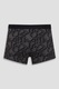 LC WAIKIKI, Set de boxeri cu imprimeu - 3 perechi, Negru/Maro/Gri inchis