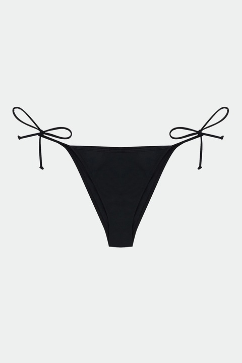 LC WAIKIKI, Slip brazilian cu snururi de ajustare, Negru