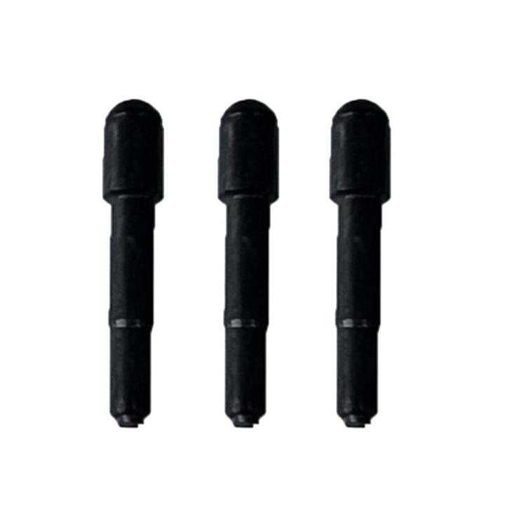 Комплект от 3 презареждащи се накрайника за Active Pen 2, пластмаса, черен