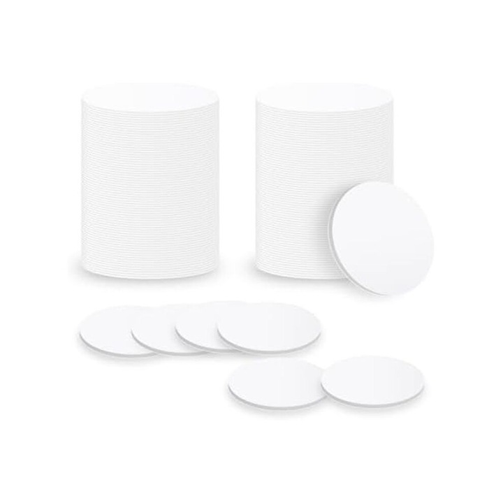 55 db öntapadós NFC NTAG215 címke készlet, 25mm átmérő, fehér