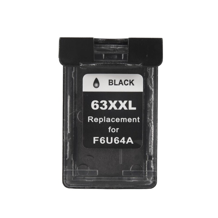 63XXL kompatibilis nyomtatópatron, fekete, 75x35x68mm, 1 db-os készlet.