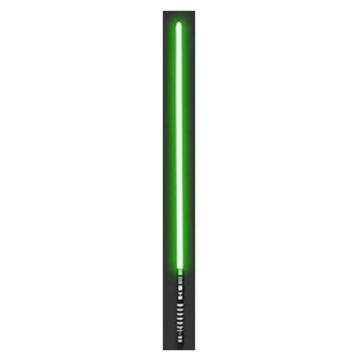 Star Wars fénykard, fém, zöld, 98x2cm, hangokkal és csendes üzemmóddal