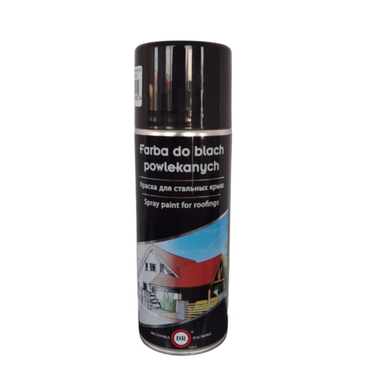 Javító spray, Dr, fém cserép, 400 ml, fényes, sötétbarna
