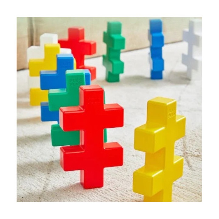 Set constructie Plus-Plus, 24 piese, KAEMPE Educational