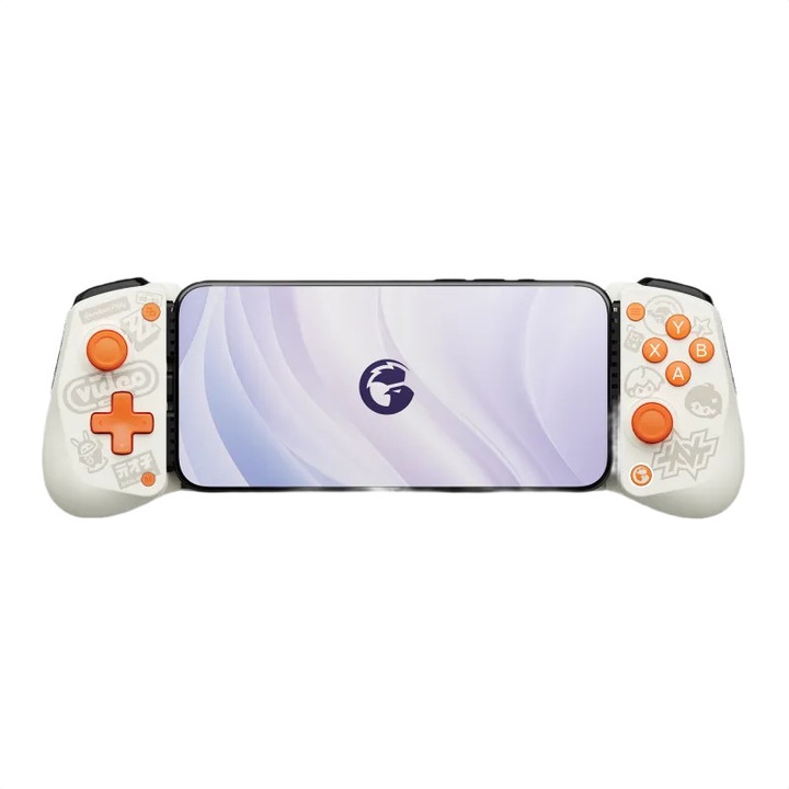 Gamepad GameSir X5 Lite, Zenless Zone Zero, cu fir, ergonomic, 20x10x5cm, alb
