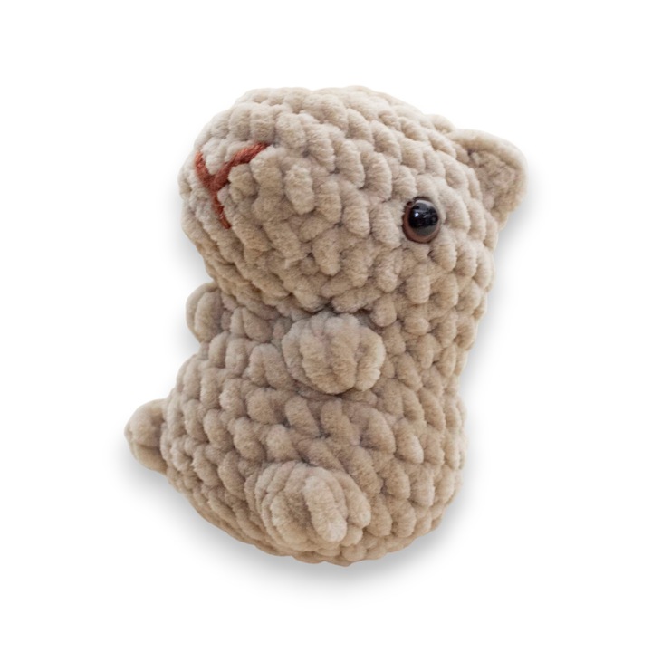 Horgolt plüss Capybara játék, Mirinka, kézzel készített, 12 cm