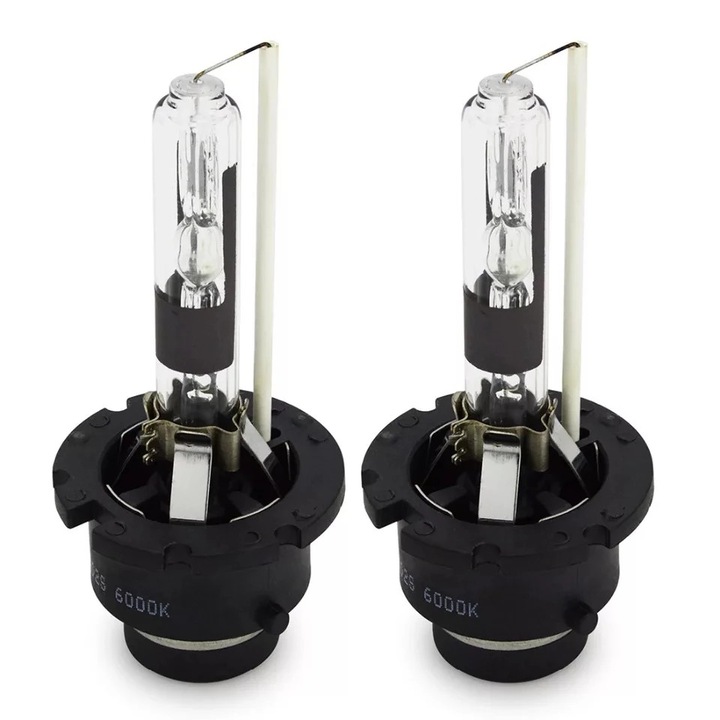 Set 2 becuri xenon D2S, Led, 35w, 6000k, 12v