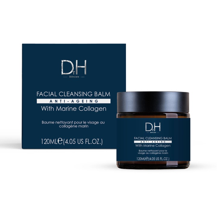 Balsam demachiant cu colagen marin Dr H, 120ml, hidratant, pentru femei