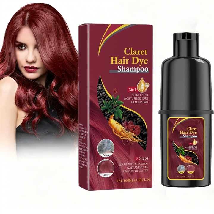 Sampon 3 in 1 Vitesthord, acoperire par gri, natural, rosu, 100 ml