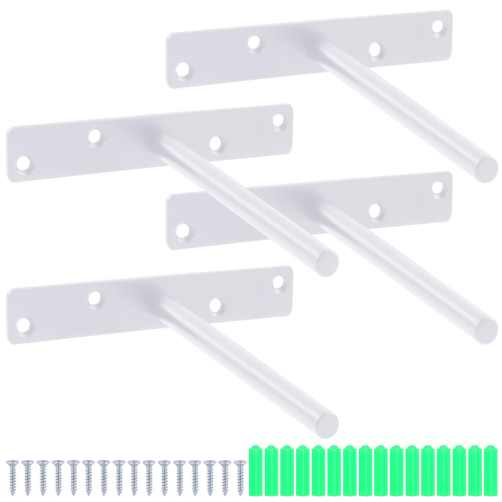 Support Alb Raft Suport Raft Plutitor Set 4 Buc, Alb, 6 Inci, Aluminiu - eMAG.ro