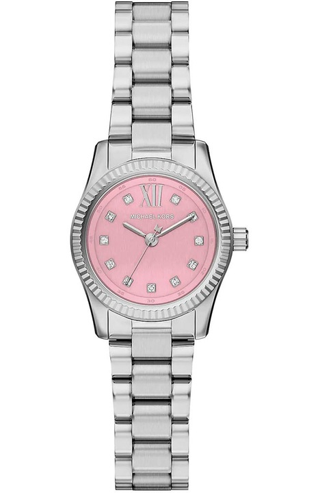 Női karóra Michael Kors Lexington, rozsdamentes acél, rózsaszín, rozsdamentes acél szíjjal
