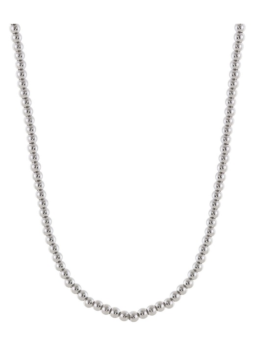 Colier dama, LOISIR, inox, design minimalist, lungime ajustabila, argintiu