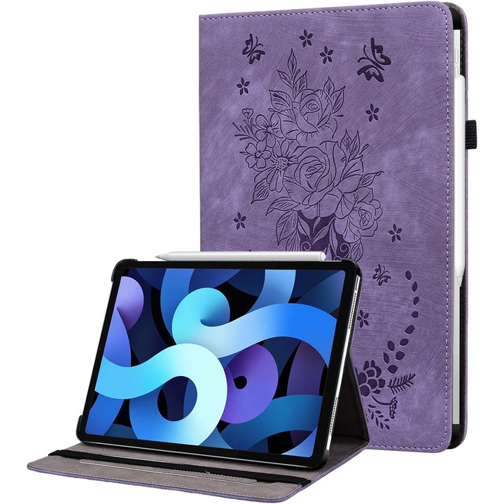 Husa Compatibila cu iPad Pro 11 inch KEDBBAO Mov