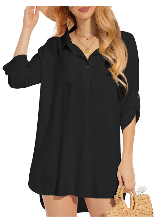 Rochie Plaja Kiiwah Bumbac Colectie Vara