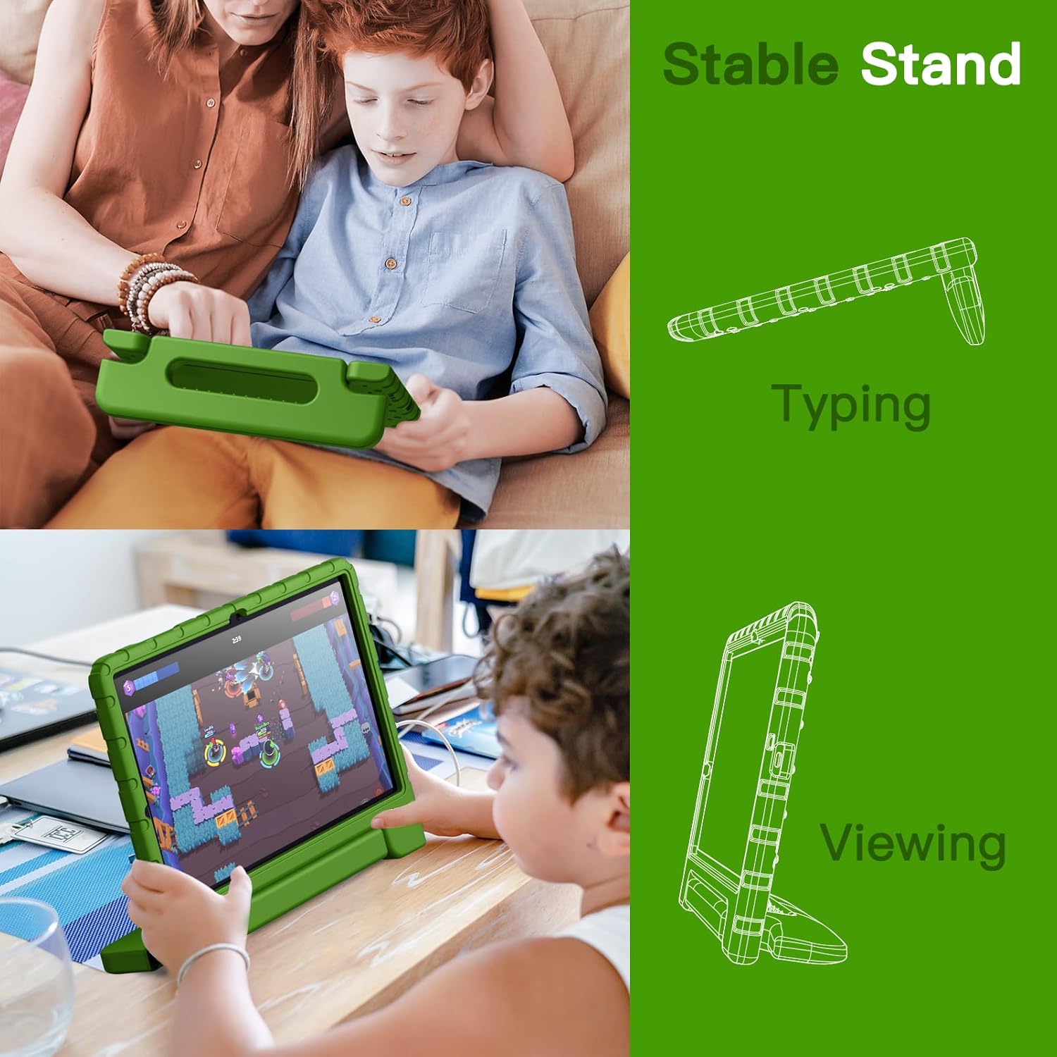 Husa Compatibila cu Samsung Galaxy Tab S10 Plus JETech Verde