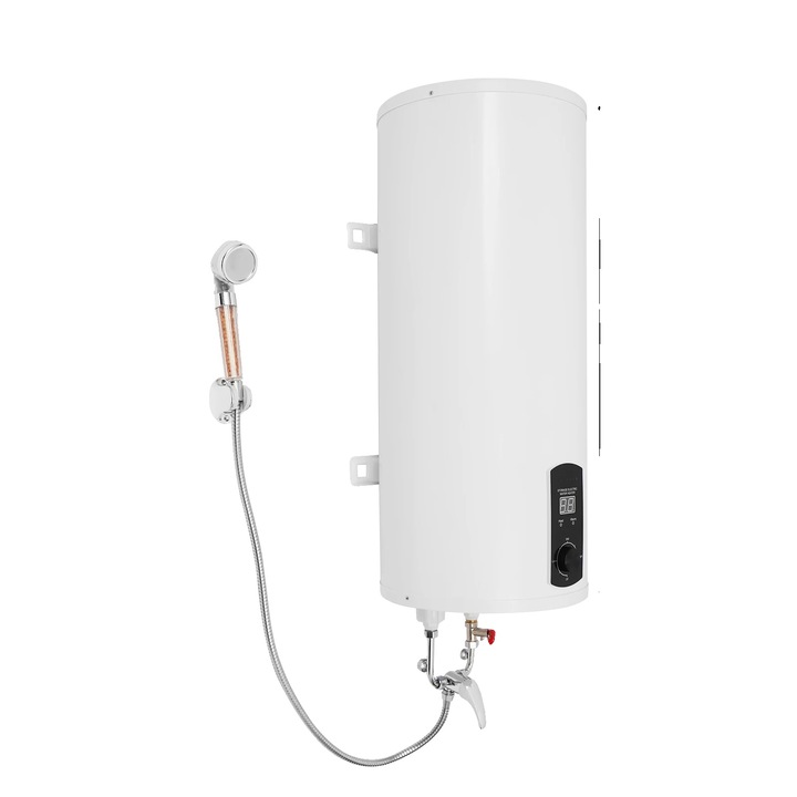 Függőleges bojler 60L fehér 34x81cm elektromos 2000W