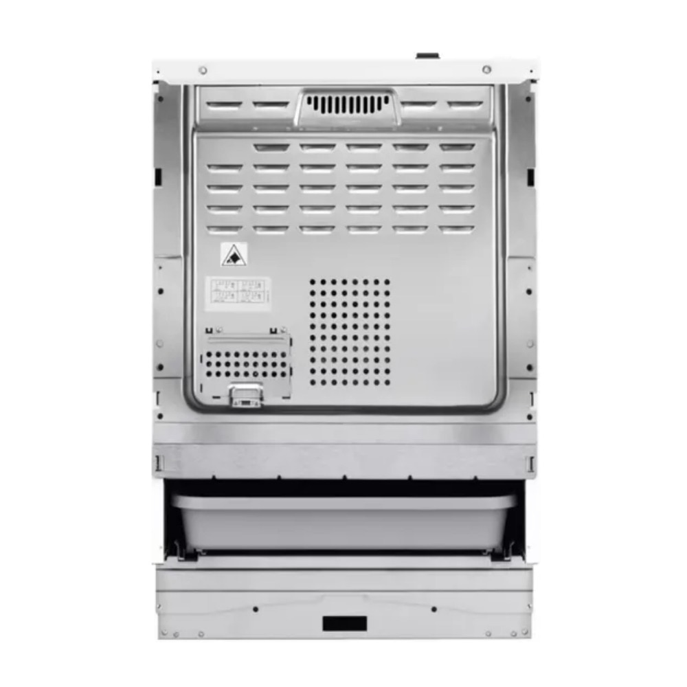 Aragaz electric AEG CCB6446CBM, Plita vitroceramica 4 zone, Cuptor electric, AirFry, SurroundCook, AquaClean, 60 cm, 73 l, Clasa A, Argintiu