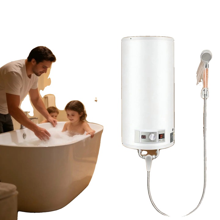 Boiler electric, 80L, 2000W, 25-75, IPX4, 70x34cm