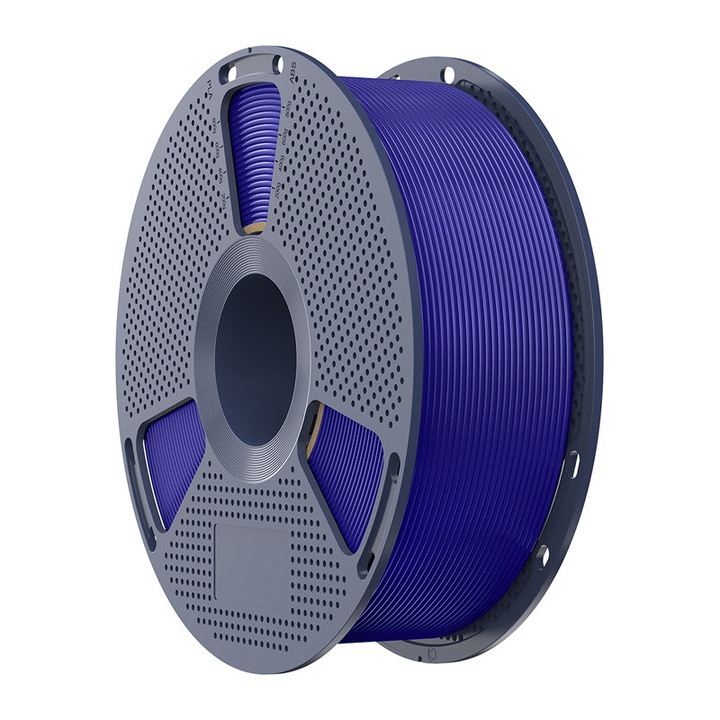 Filament cu suprafata lucioasa pentru imprimanta 3D Sunlu ASA, Diametru 1.75mm, 1kg, Albastru Klein