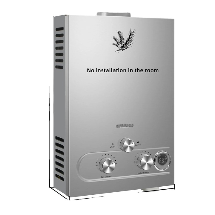 Incalzitor instant, 20KW, 10L, din otel inoxidabil si cupru, alimentare rapida cu apa calda
