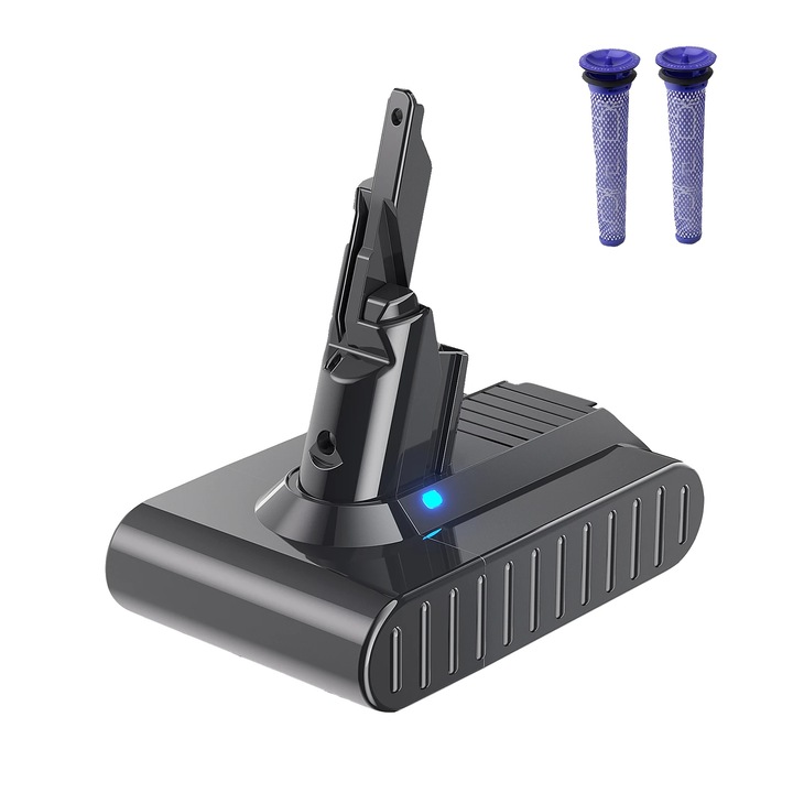 Baterie de schimb pentru aspirator V7, capacitate 6000mAh, design ecologic, compatibilitate versatila