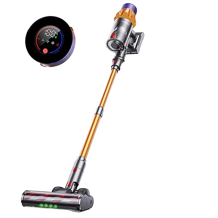 Aspirator fara fir, V18 Light, putere 550W, filtrare HEPA, 40 minute autonomie, capacitate recipient 1.2L