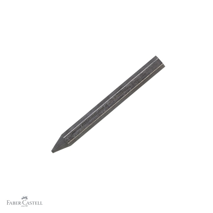 Creion grafit fara lemn gros 6B Faber-Castell Pitt Monochrome, 12mm, pentru suprafete mari