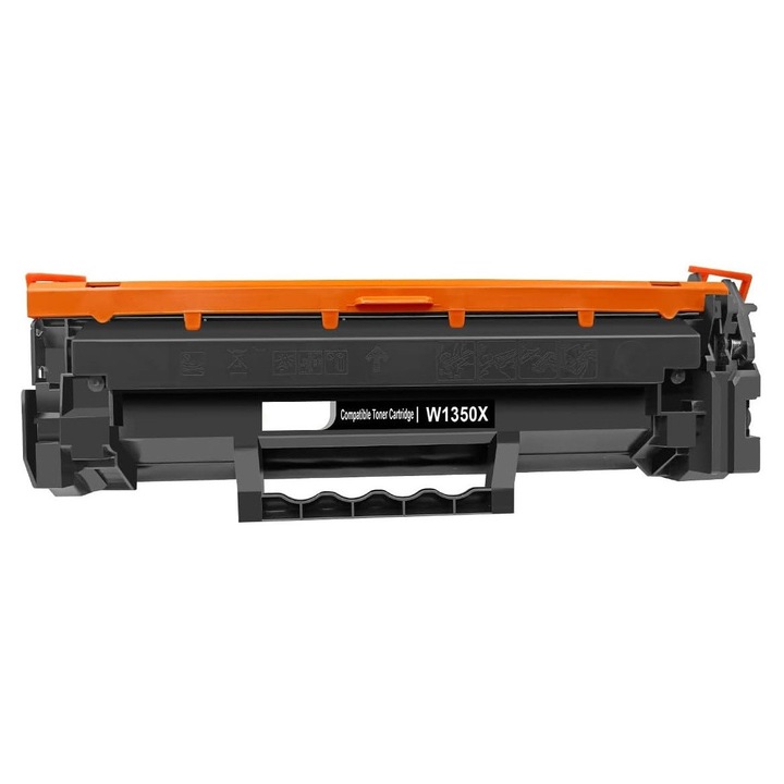 Cartus Toner compatibil cu HP W1350X (Nr. 135X), cu chip inclus, Negru, 2.400 pagini, HP Laserjet M209DW, M234dwe