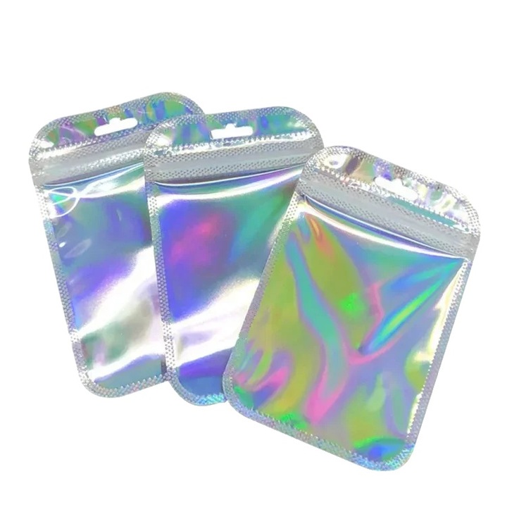 Pungi ziplock reutilizabile, 100 bucati, 6.5x10cm, multicolor