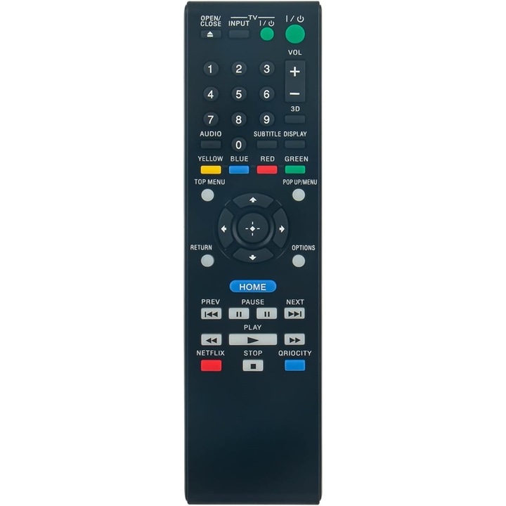 Telecomanda inlocuire RMT-B117A pentru Sony Blu-ray DVD Player BDP-S1100 BDP-S5100 BDP-S780 pentru Sistem Video