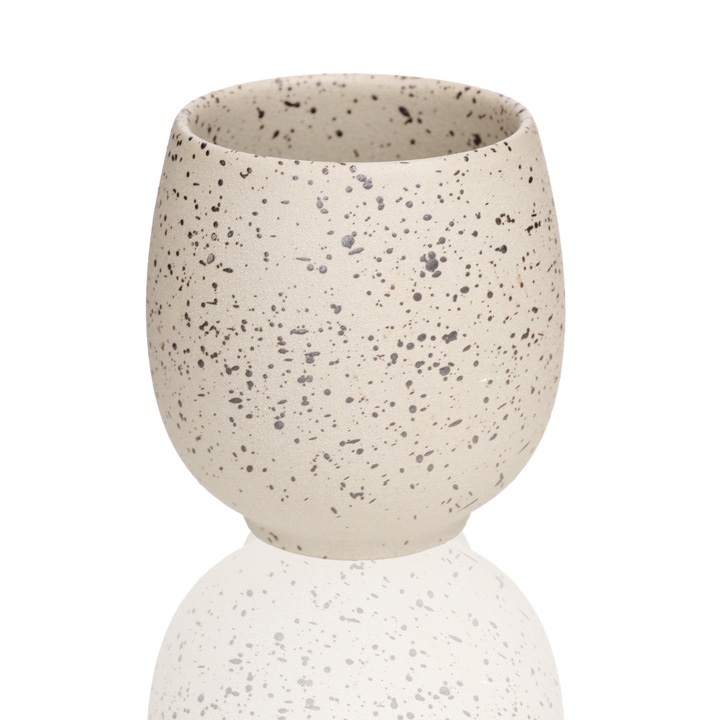 Cana Ceramica Minimalista 200ml, Design Modern Stil Japonez, 7.5 cm