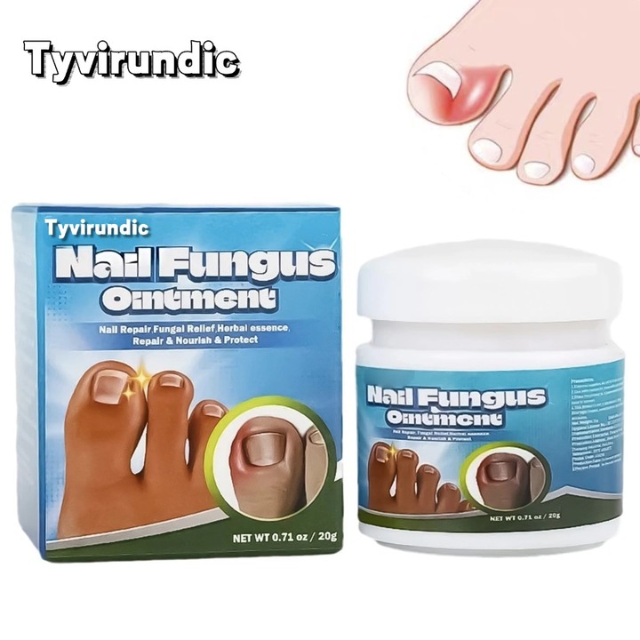 Crema pentru unghii Tyvirundic, tratament hidratant, albastru, 20 ml