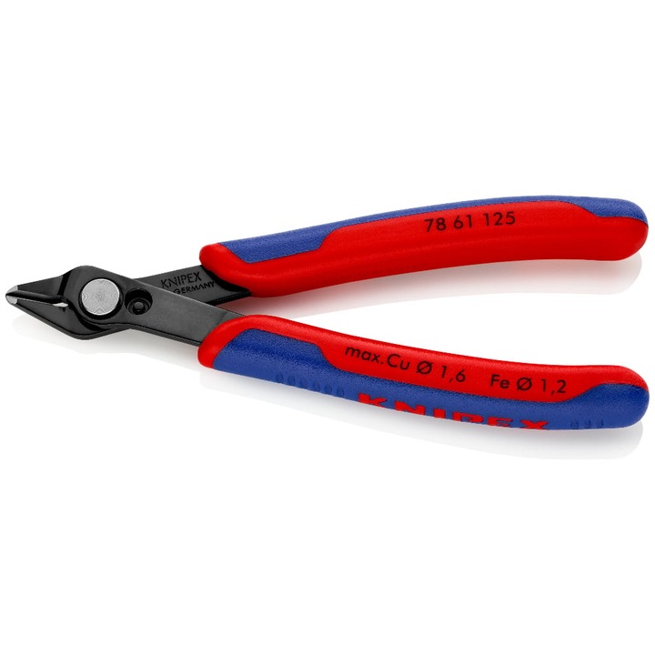 Electronic Super Knips® 78 61 125 elektronikai fogó, Rendkívül finom vágási munkákhoz