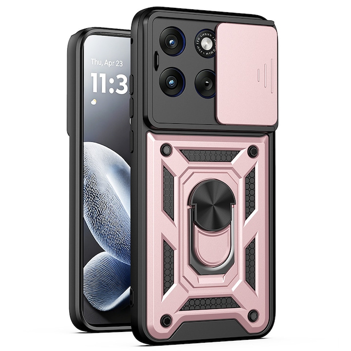 Carcasa de protectie pentru Motorola Edge 70 Fusion, roz