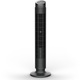 Вентилатор тип кула Rowenta Eole Silence Force VU7020F0, 8 степени на скорост, Effitech® мотор, LED дисплей, Автоматично изключване, 8-часов таймер, Нощна функция, Включено дистанционно управление, Черен