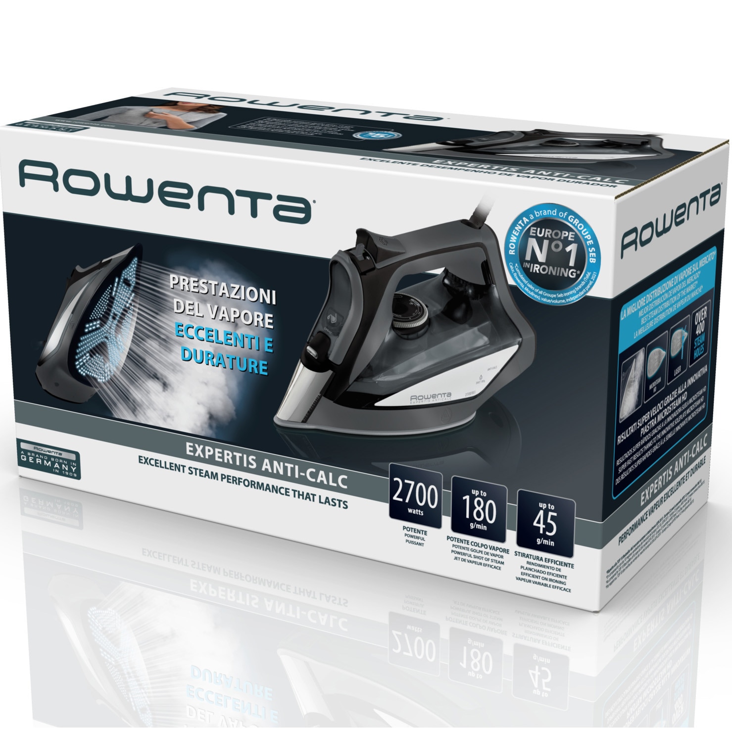 Fier de calcat ROWENTA DW7025D1, 2700W, 300ml