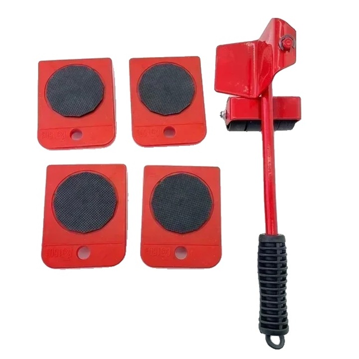 Set Echipamente pentru Transport Mobilier, Role Rezistente, Design Compact, Plastic Durable
