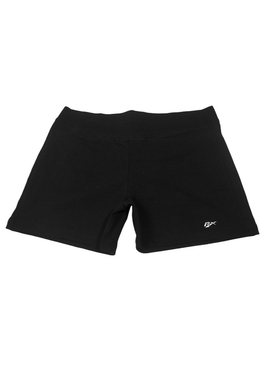 Pantaloni scurti sportivi de dama RENNOX, confortabili, elastici, negri, bumbac