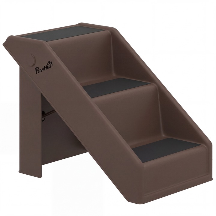 Scari pentru Animale, PawHut, Plastic, EVA, 50 x 30, 5 x 36, 5 cm, Maro