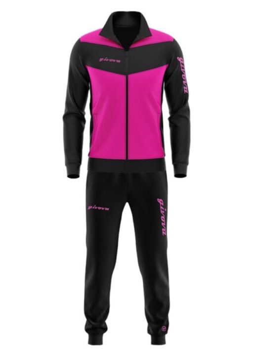 Trening Givova, roz-negru, 2XS INTL, poliester
