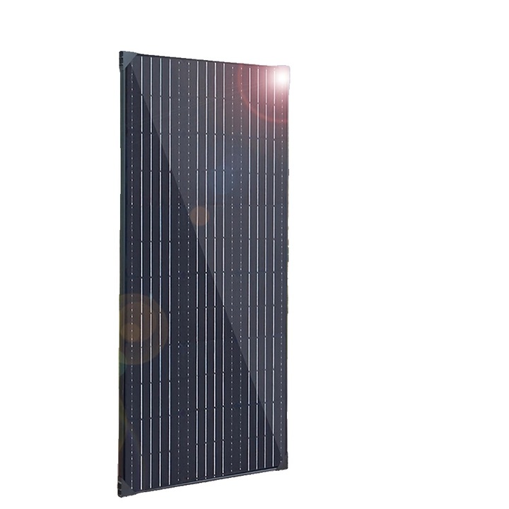Panou solar, 150W, cadru negru, eficienta ridicata, dimensiuni 1050x530x25mm