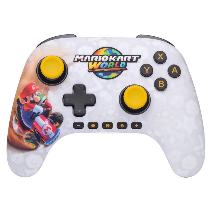 Контролер PowerA Advantage Wireless, Nintendo Switch 2, Hall-Effect, Mario Kart World, Безжичен