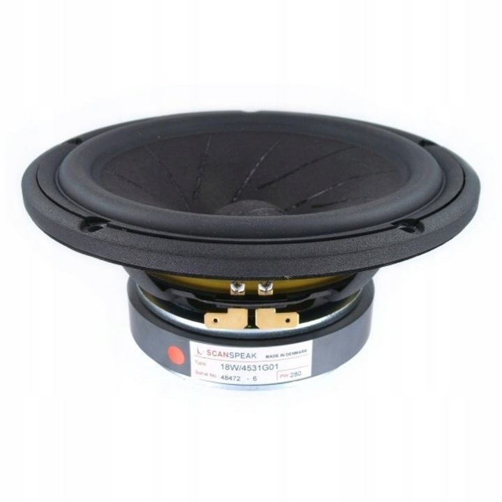 Scan Speak Revelator 18W/4531G01 hangszórók, 18 cm, 4 ohm, cellulóz membrán, minimum 2 darabos szett