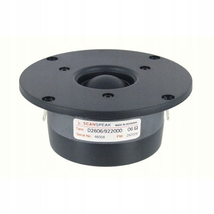 Scan Speak Discovery D2606/922000 autóhangszórók, 26mm, 100W RMS, 91dB, minimum 2 darabos szett
