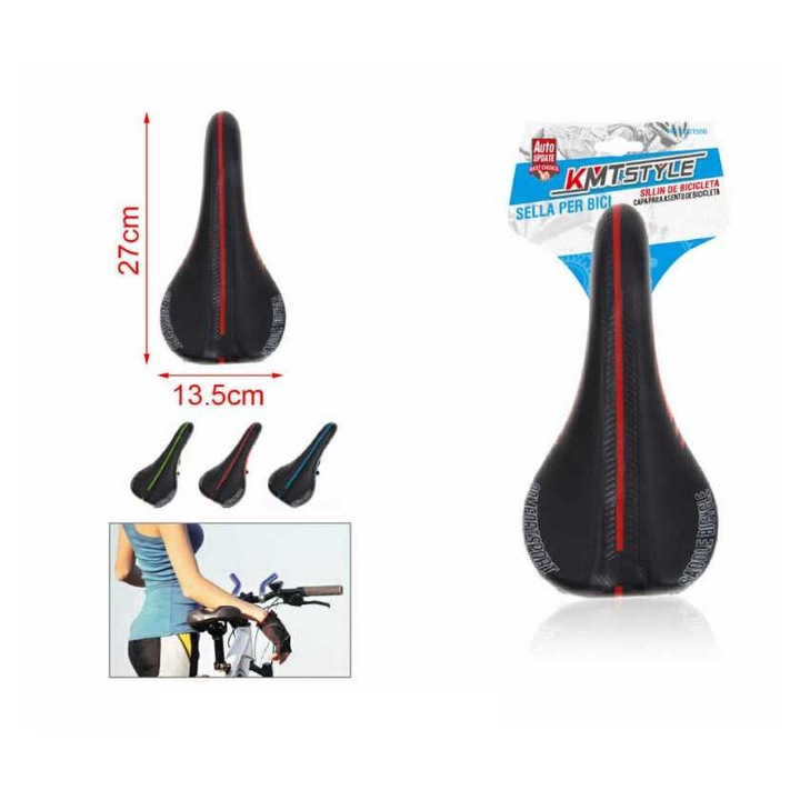Keskeny sport kerékpár nyereg ergonómikus szellőzőcsatornával Kmt STYLE